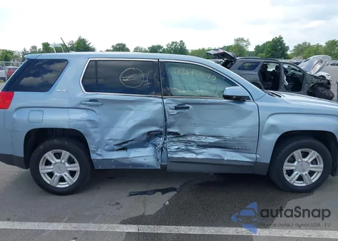 2014 GMC Terrain Sle-1 из США, поврежденный, VIN 2GKFLVEK1E6379859